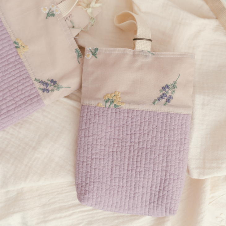 シューズバッグ ボタニカガーデン 上履き入れ ハンドメイド