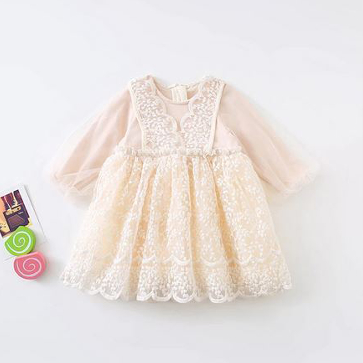 リーフレースベビードレス 80cm 12m セレモニードレス 女の子 1歳の誕生日 フォーマル ネコポス 名前入り出産祝い おむつケーキ専門店babyrotaco ベビーロタコ