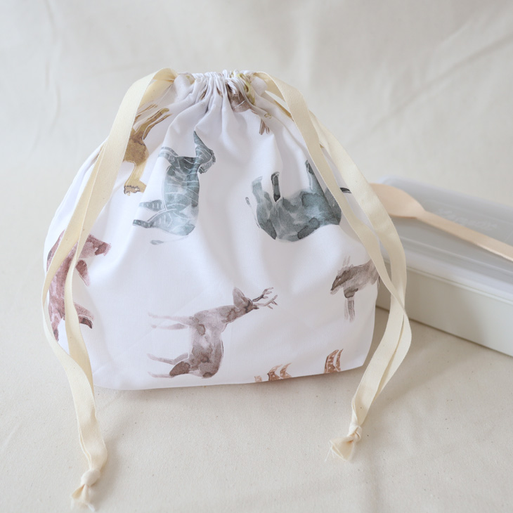 お弁当袋 1color アニマルワールド ハンドメイド