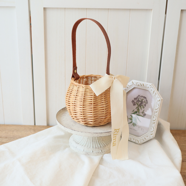 【名入れ】ココロンラタンバスケット