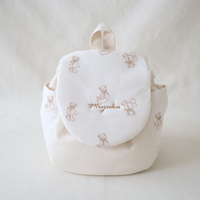 ハンドメイドスタイ　ベビーリュック ハンドメイドスタイくままみリュック