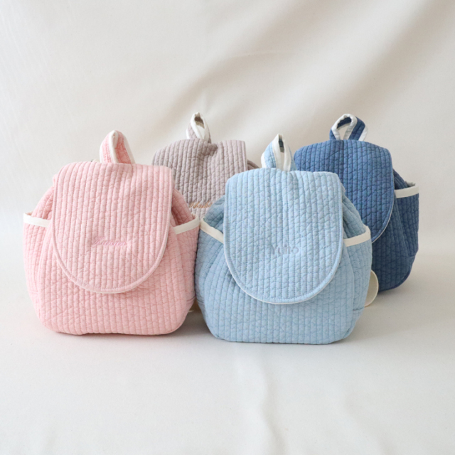 【名入れ】ヌビベビーリュック 4colors  ハンドメイド