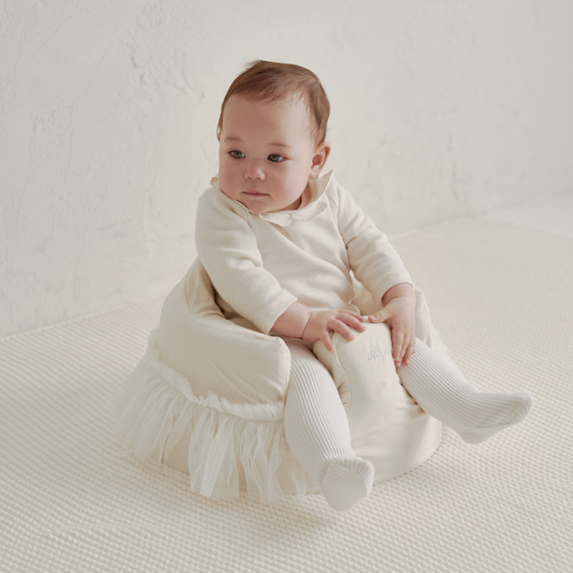 名入れ】チュールバンボカバー 2color ベビーチェアカバー | 名前入り