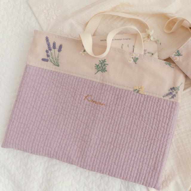 くすみカラーのおしゃれな入園・入学バッグ | 名入れ刺繍＆即納対応