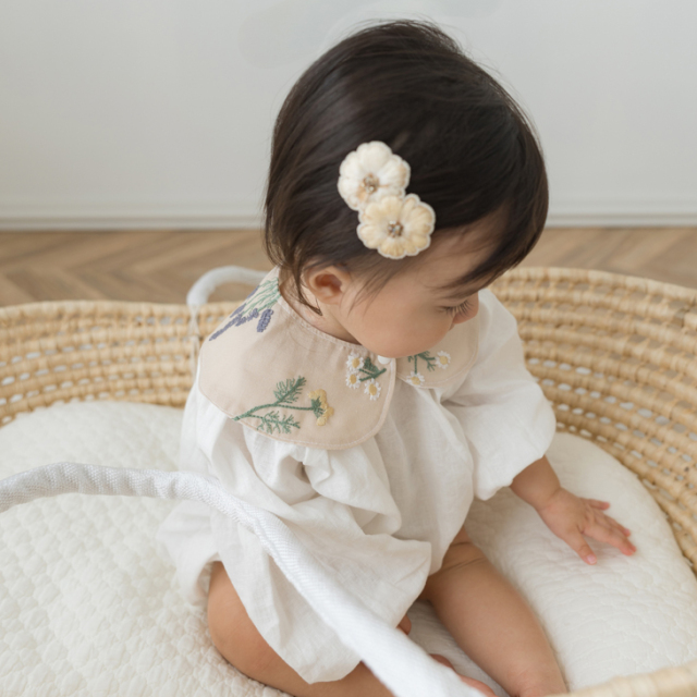 リネンウェアセット ボタニカガーデン Dress or Rompers × 3 Collars