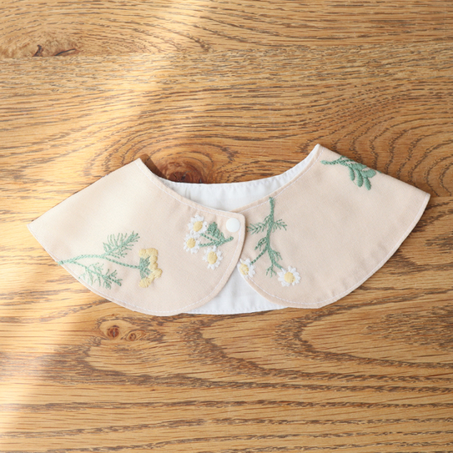リネンウェアセット ボタニカガーデン Dress or Rompers × 3 Collars（ ワンピースまたはロンパース × 3カラーズ） 80cm