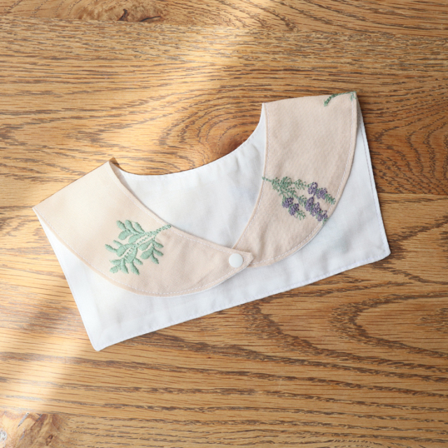 リネンウェアセット ボタニカガーデン Dress or Rompers × 3 Collars（ ワンピースまたはロンパース × 3カラーズ） 80cm