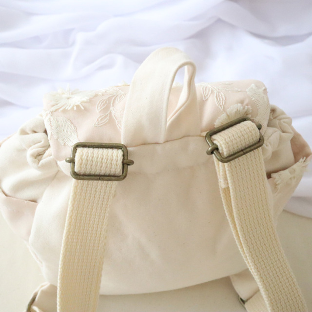COUTURE FLOWER]世界にひとつの名入れベビーリュック【2colors
