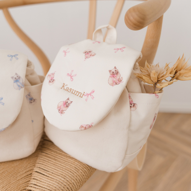 名入れ】世界にひとつのベビーリュック プティアミ ハンドメイド