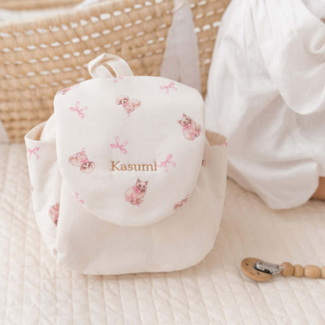 名入れ】世界にひとつのベビーリュック プティアミ ハンドメイド