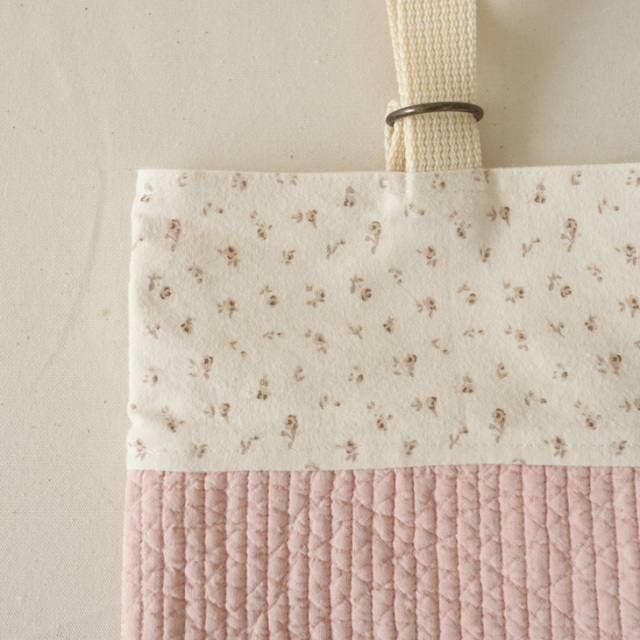 シューズバッグ 2color ローズミニョンヌ 上履き入れ ハンドメイド