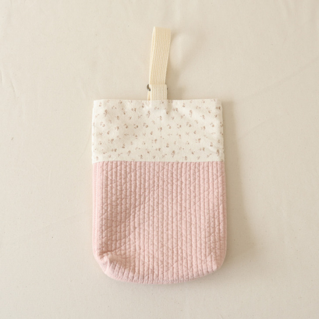 シューズバッグ 2color ローズミニョンヌ 上履き入れ ハンドメイド