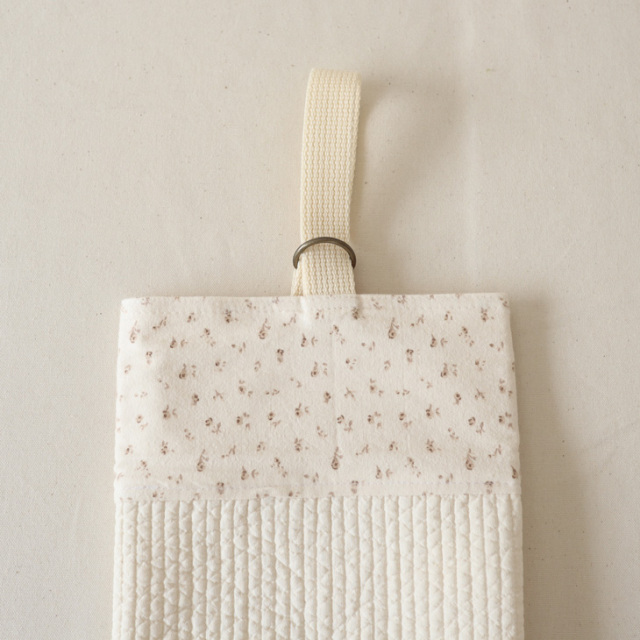 シューズバッグ 2color ローズミニョンヌ 上履き入れ ハンドメイド