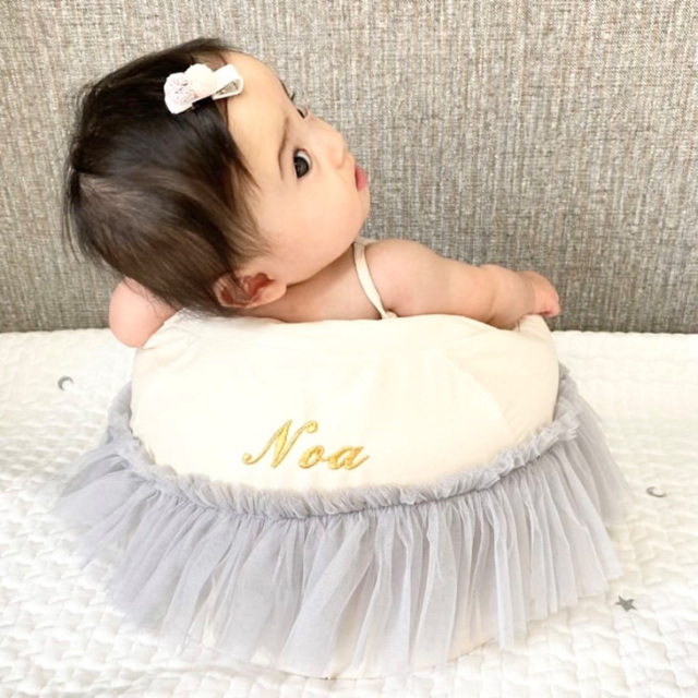 名前入りチュールバンボカバー【2color】チュール付き/フリル/バンボ  