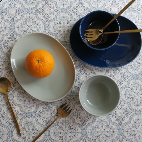 【波佐見焼】Common　コモン　オーバルプレート