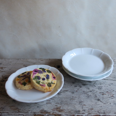 【Vintage/ヴィンテージ】ミニプレート/輪花