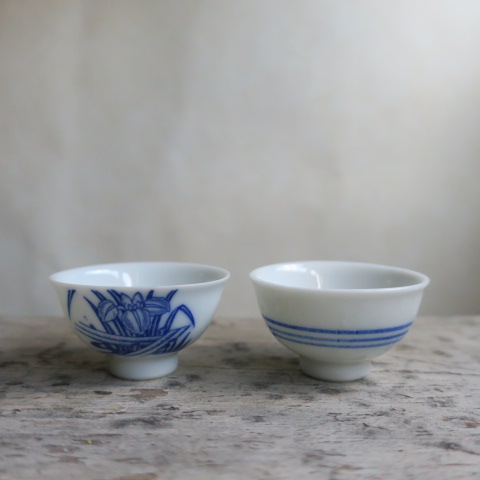 【Vintage/ヴィンテージ】印判/お猪口　