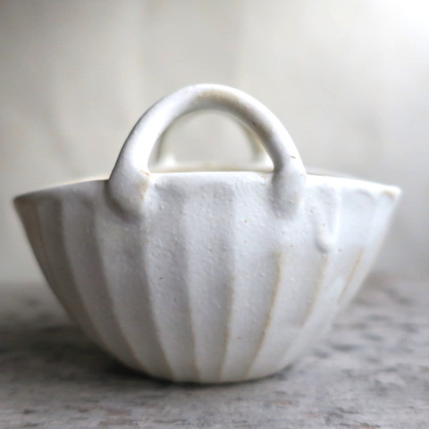 益子焼 | フワラーベース（高さ5.5cm） | 『器と道具の店 BACIA