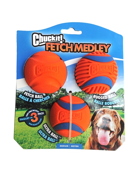 チャキット　フェッチメドレー3・ボールパック