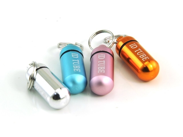 シルバーフット　ドッグ ID カプセル　S