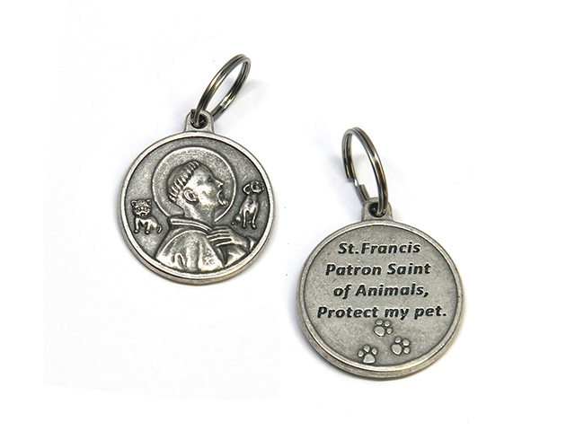 聖フランシスコ　ペットタグ