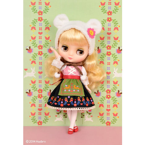 Blythe　ミディブライス　SHOP限定ドール　「オスキーティビャーリュブリュー」　2014年9月19日発売予定　ご予約受付中！