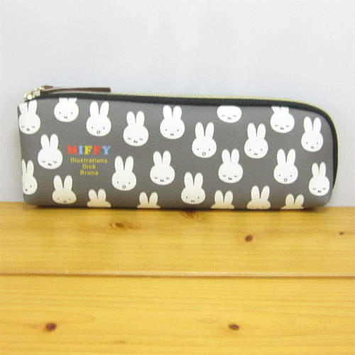 ディック・ブルーナ　miffy（ミッフィー）　L型ペンポーチ（フェイス）