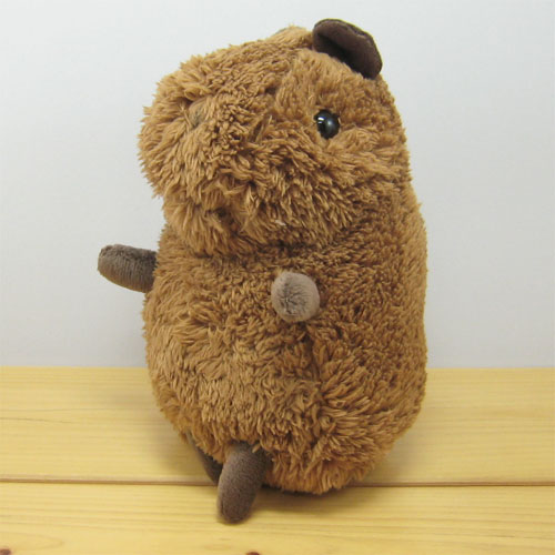 baby nature（ベイビーナチュレ）　カピバラ（ダークブラウン）　ぬいぐるみ　Sサイズ