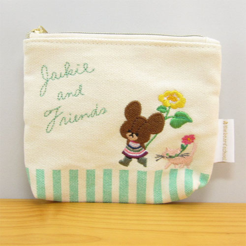 くまのがっこう　Colorful Days　カラフルデイズシリーズ　ティッシュポーチ　フレンズ