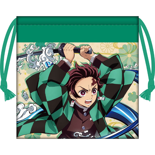 鬼滅の刃　巾着（竈門炭治郎）