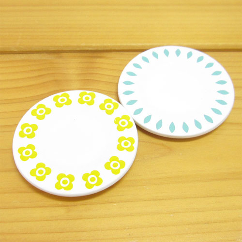 DECOLE（デコレ）　concombre（コンコンブル）　まったりマスコット　やまねこベーカリーシリーズ　パン皿2枚セット