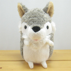 baby nature（ベイビーナチュレ）　baby moreシリーズ　ウルフ　ぬいぐるみ　Sサイズ（グレー）