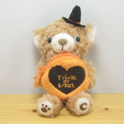 COBE COBE（コービーコービー）　HAPPY HALLOWEEN　だっこポーチキーチェーン　ハロウィン（ベージュ）