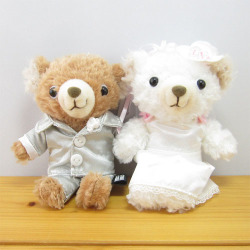 COBE COBE（コービーコービー）　コービーウェディングセット　おすわりサイズ（スィートハット）　ぬいぐるみ