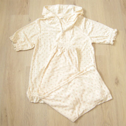 パーカー付きパジャマ（ピンク・オレンジ）