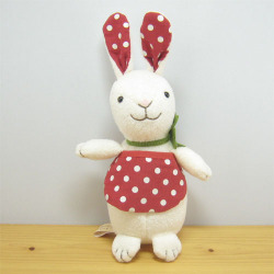 goodLuck（グッドラック）　ぬいぐるみSサイズ　ウサギのポルカ