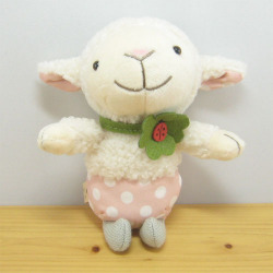 goodLuck（グッドラック）　ぬいぐるみSサイズ　ヒツジのワルツ