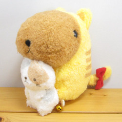 カピバラさん　ねこ　ちゃとら　ぬいぐるみ