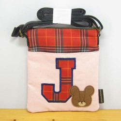 くまのがっこう　PREPPY JACKIEシリーズ　Wポケットショルダー　プレッピー