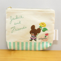 くまのがっこう　Colorful Days　カラフルデイズシリーズ　ティッシュポーチ　フレンズ