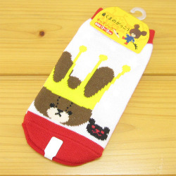 くまのがっこう　キッズソックス　スターリージャッキー　PK