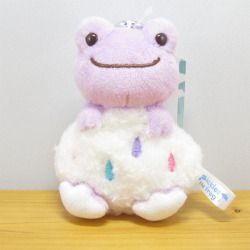 カエルのピクルス（かえるのピクルス）　雲とピクルス　カラビナマスコット　パープル