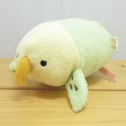 豆福　のっけて豆福　ぬいぐるみ（セキセイインコ　グリーン）