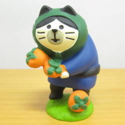 DECOLE（デコレ）　concombre（コンコンブル）　いもくりこんこん　みのりの秋　柿どろぼう猫