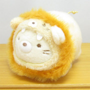 すみっコぐらし　コレクション　すみっコアニマルパーク　てのりぬいぐるみ　ねこ（ライオン）