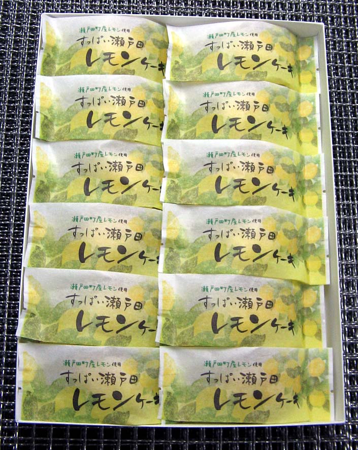すっぱいレモンケーキ１２個箱入