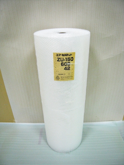 【６巻】ZU150 エアセルマット ロール スリット（600mm幅×42M）和泉製【送料無料】