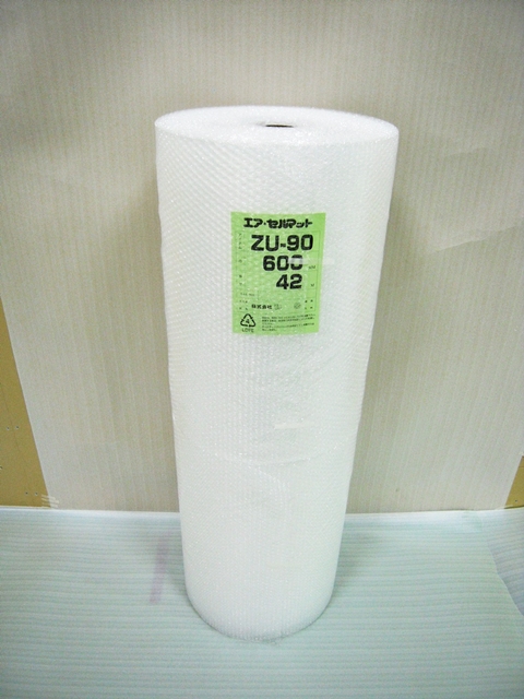 【１０巻】ZU90 エアセルマット ロール スリット（600mm幅×42M）和泉製【送料無料】