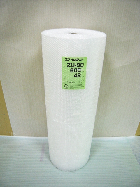 【１００巻】ZU90 エアセルマット ロール スリット（600mm幅×42M） 和泉製【送料無料】【振込ポイント３％】