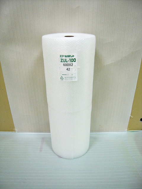 【４００巻】ZUL100 エアセルマット ロール スリット（600mm幅×42M） 和泉製【送料無料】【振込ポイント３％】